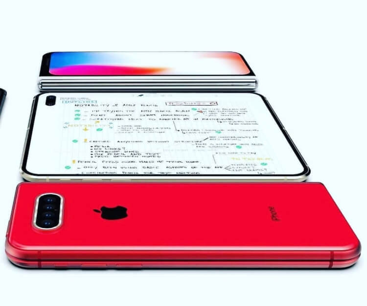 Foldable iPhone 2020 color option