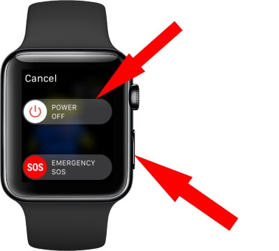 How to turn off apple watch 4 on unable to update