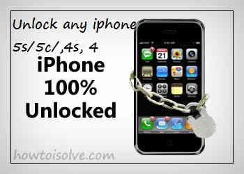 unlocking an iphone 5
