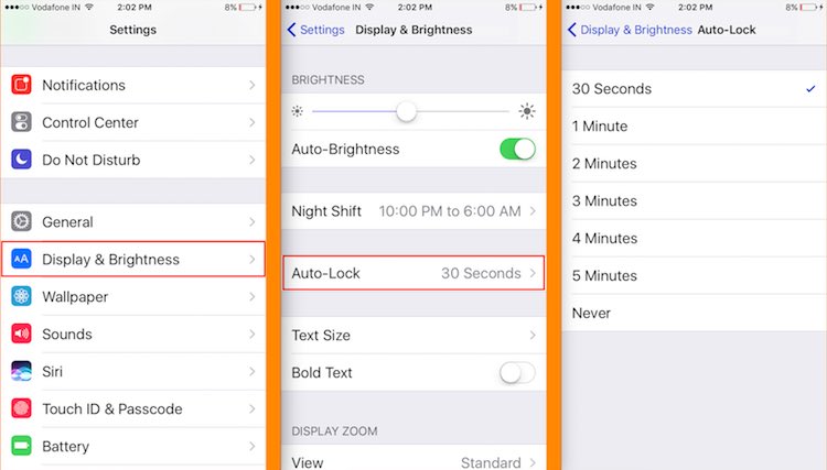 How to Adjust or Change AutoLock Screen timeout On iPhone and iPad