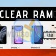 Clear RAM on iPhone