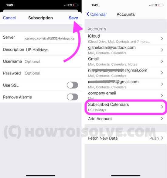 How To Add US Holidays To Calendar App On IPhone In 2023 How To Add US Holidays To Calendar App On IPhone In 2023