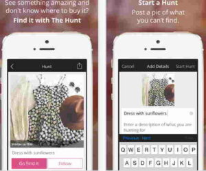 TheHunt best fashion apps for iPhone and iPad
