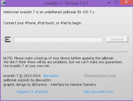 other OS installation evasiOn 7 pics,install cydia in iPhone