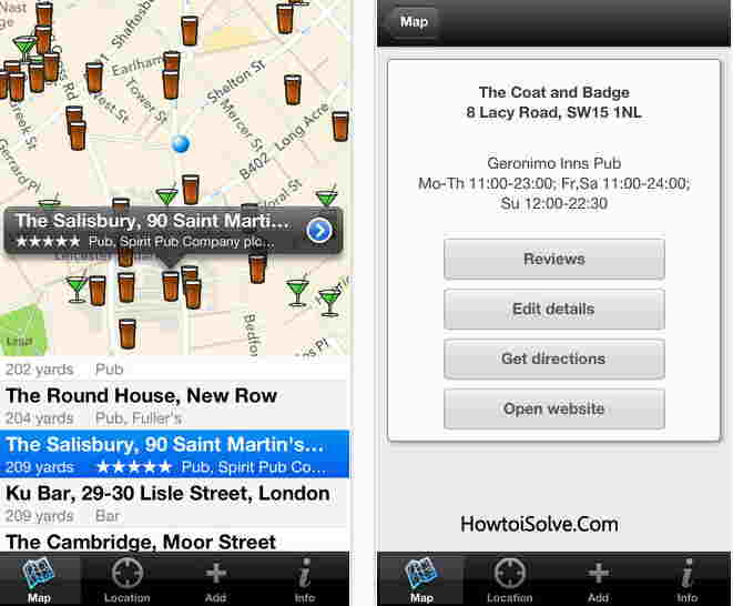 Top Best Bar and Pub Finder Apps for iPhone