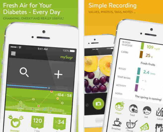 Diabetes Companion app for iPhone and idevices