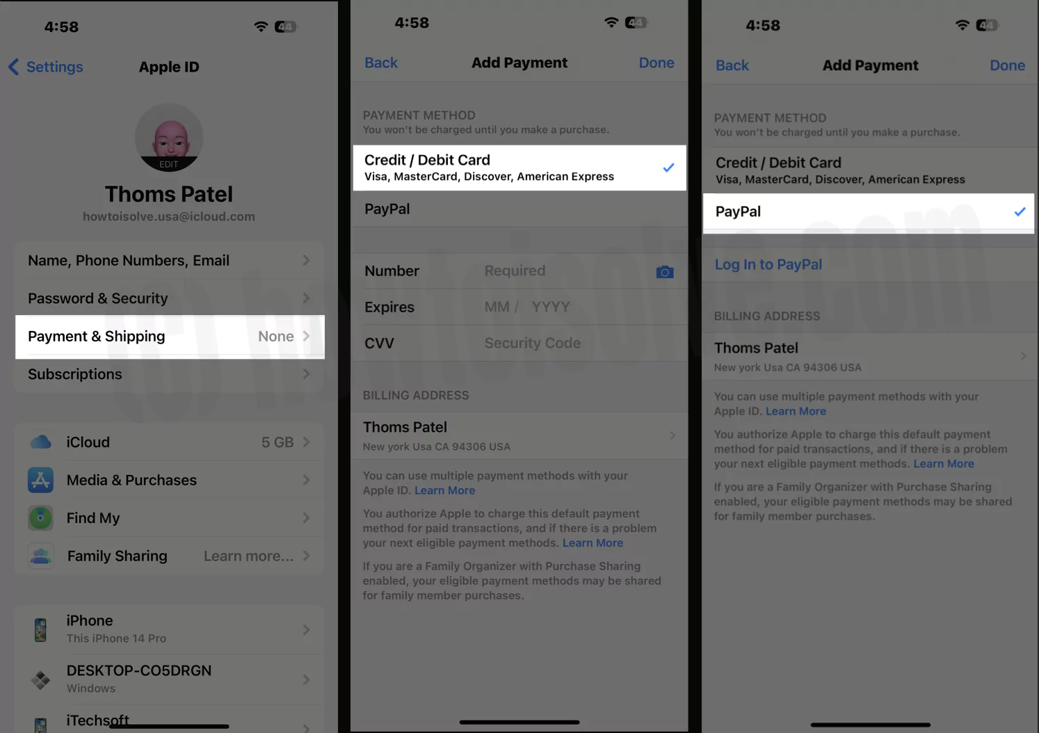 add-payment-method-to-apple-id-from-iphone