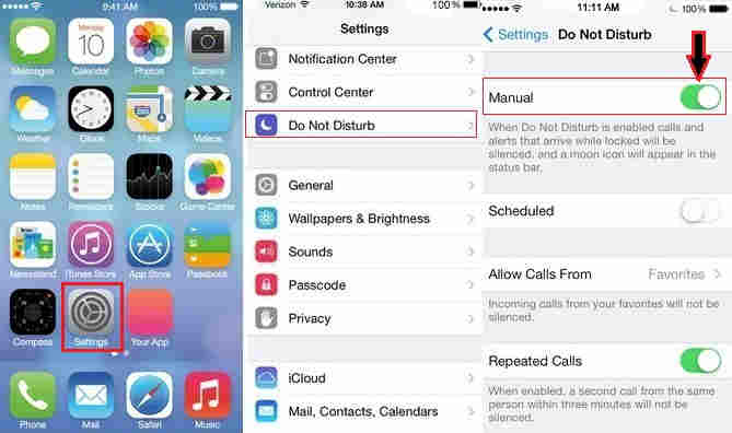 How To Activate Do Not Disturb Service