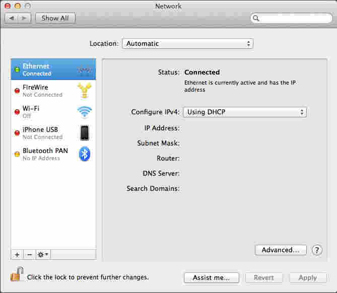 inside network see your current status