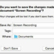 Save your recorded video in hard disk with Name