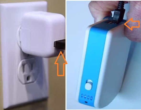Charge with External socket SOS charger