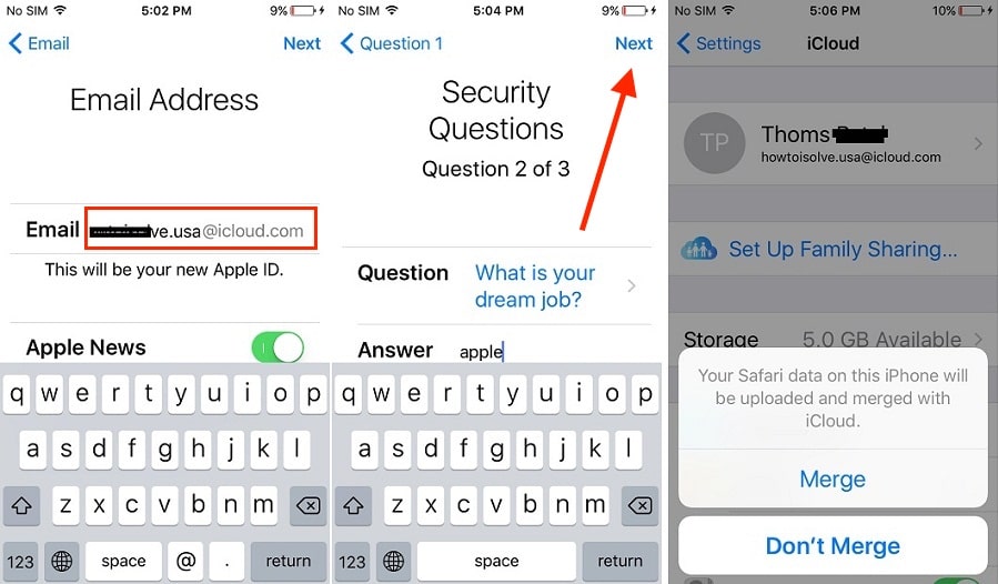 How to Setup/ create a new Apple ID on iPhone, iPad iOS