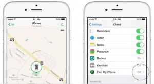 Enable find my iPhone to track you device from lost mode feature