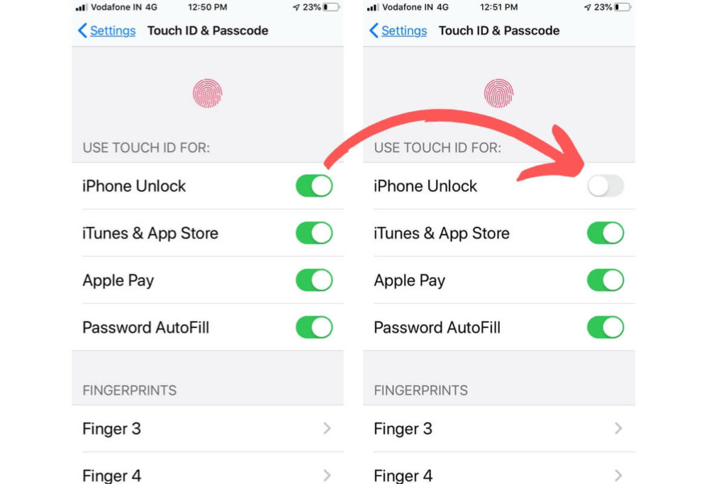 How to Remove or Update Touch ID Fingerprints On iPhone, iPad [iOS 18/17.6]