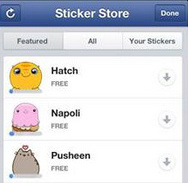 better way to remove sticker packs from facebook