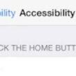 picture of Accessibility shortcut and its functions on iOS 8