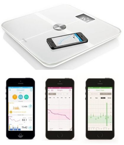 Withings measure full body fit from iOS device