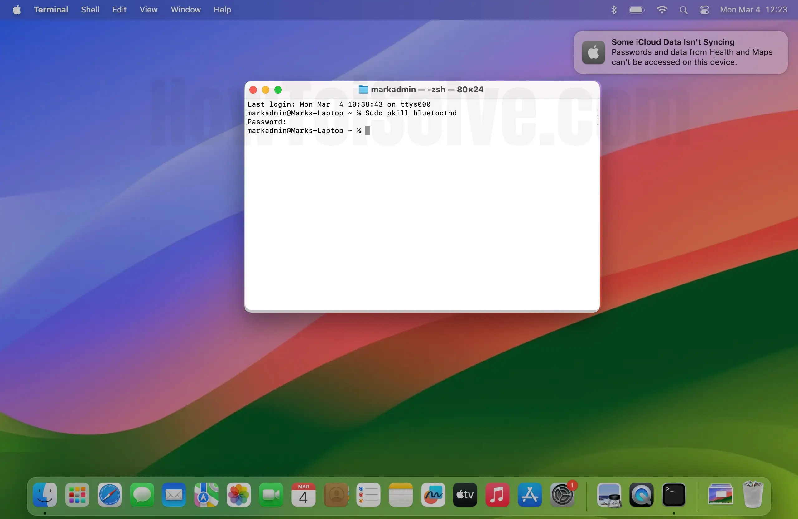 Reset Bluetooth Module on Mac