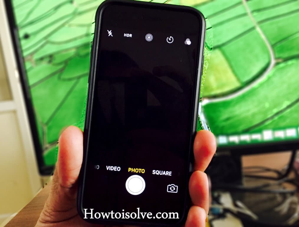 Iphone 7 camera black screen Iphone 7 camera black screen