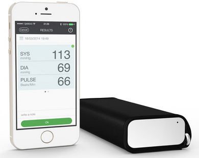 Wireless Blood Pressure Monitor easily work Wearable Devices compatible with iPhone