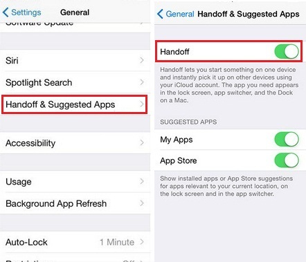 how to tips for Turn off Handoff on iPhone 6 and iOS 8 devices