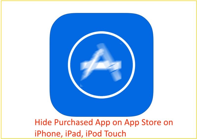 1 Hide Unhide Purchased App in App Store on iPhone and iPad