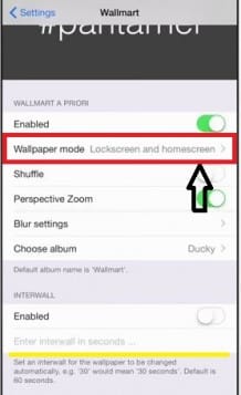Auto rotate wallpaper on unlock and lock screen in iOS 8: iPhone