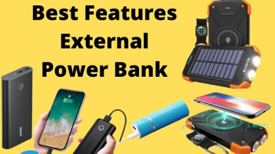 Best Features External Power Bank for iPhone and iPad and MacBook