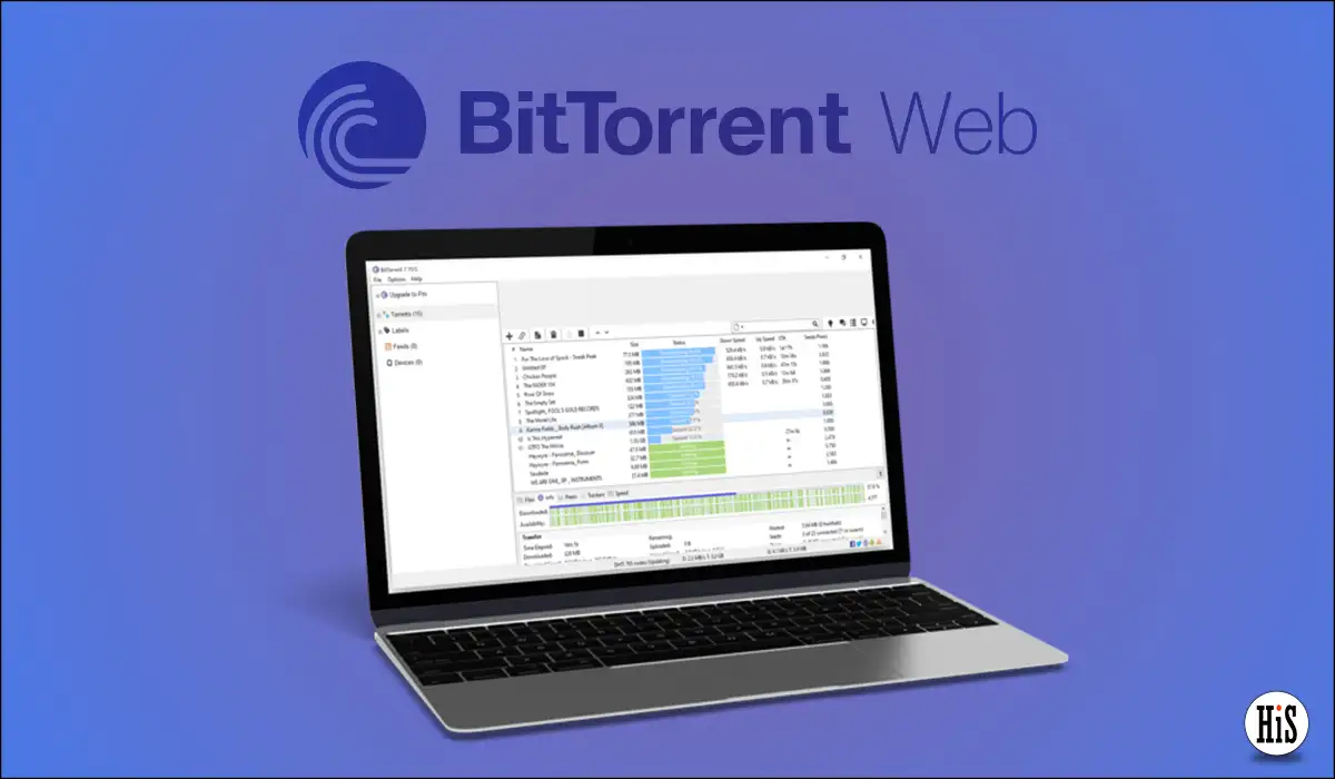 BitTorrent File Sharing App for Windows