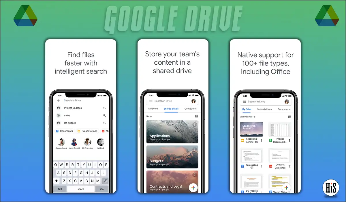 Google Drive File Sharing App for iOS