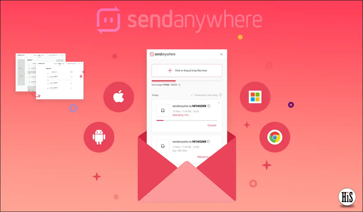 Send Anywhere File Sharing App for Desktop