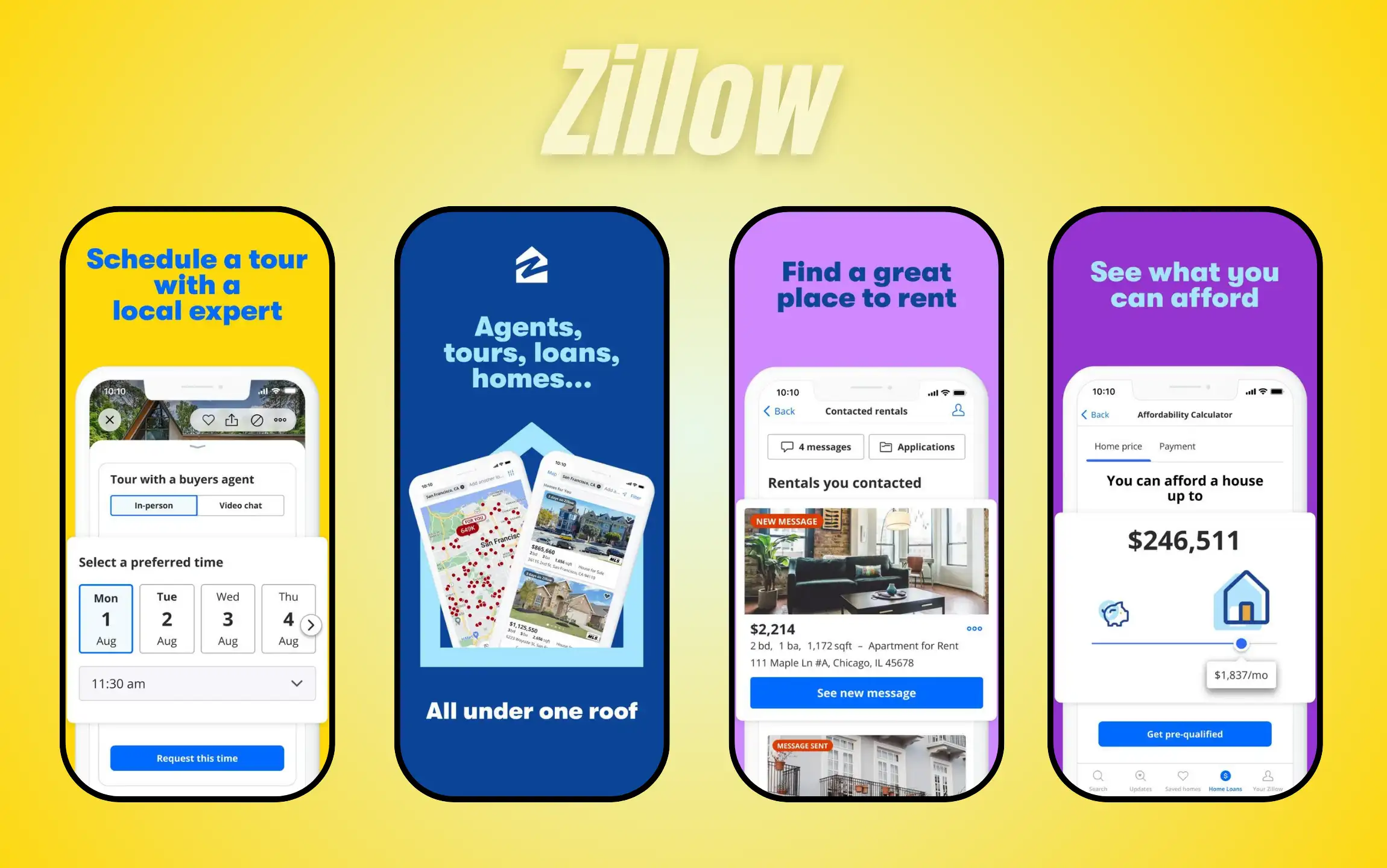 Zillow Real Estate App for iPhone
