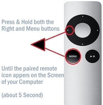 pair apple remote with macbook pro high sierra
