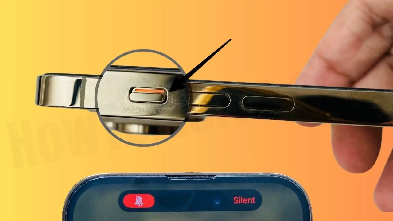 How to silent mode on iPhone