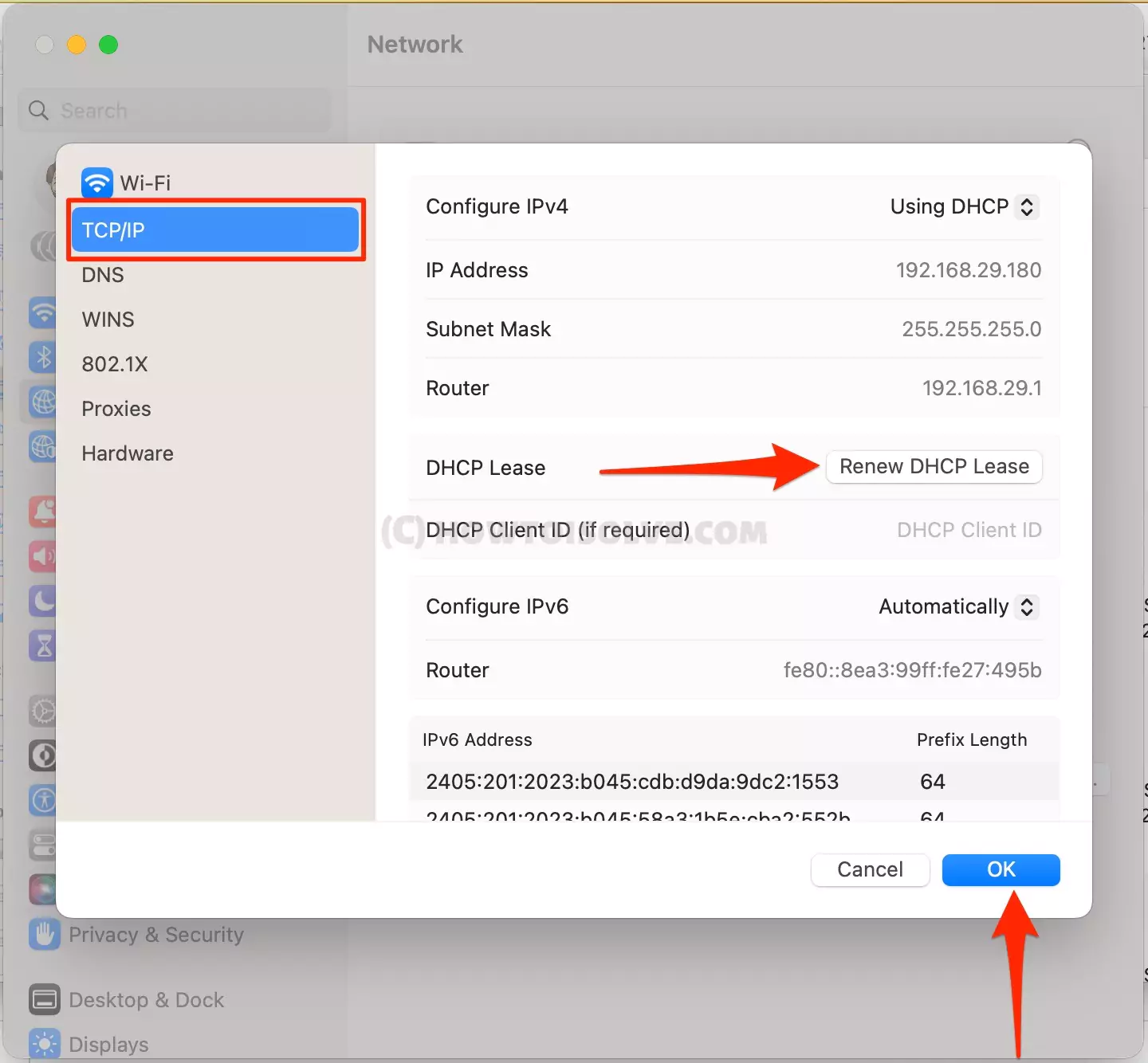 renew-dhcp-lease-for-wifi-connection-on-mac-new