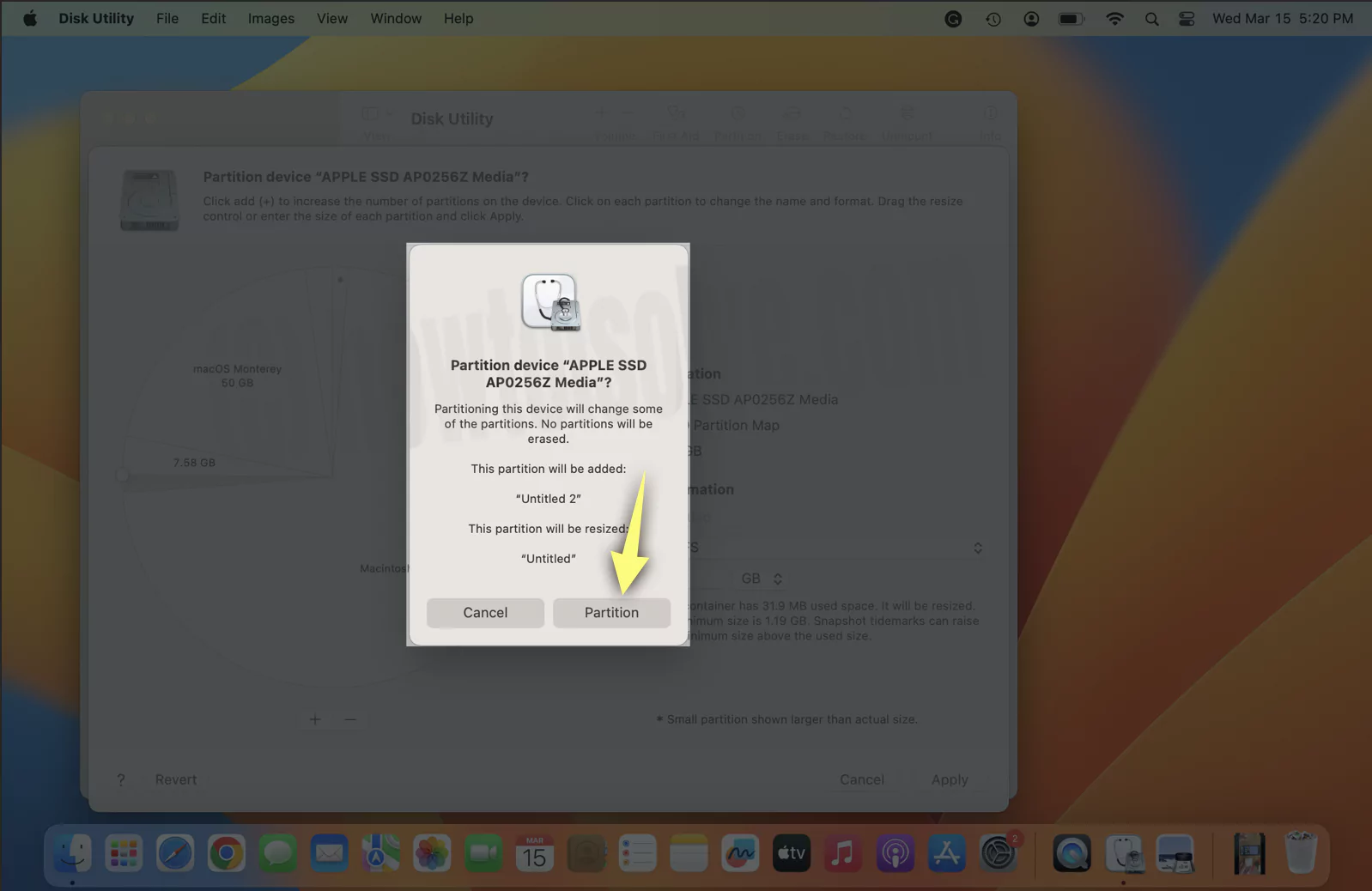 start-creating-partition-on-mac
