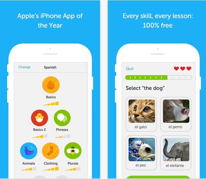 Deutschkurs App für iPhone und Android Self language learning apps for iPhone, iPad: Online in Free