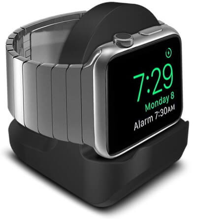 Integrated Cable Management Dock for Apple Watch