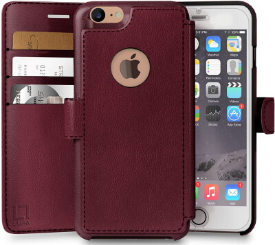 iPhone 6 Plus Leather Case for 5.5 inch Screen