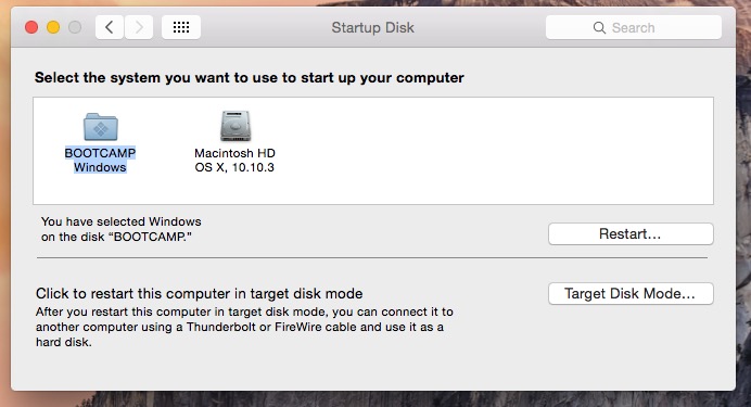 Move into Windows from Start up Disk