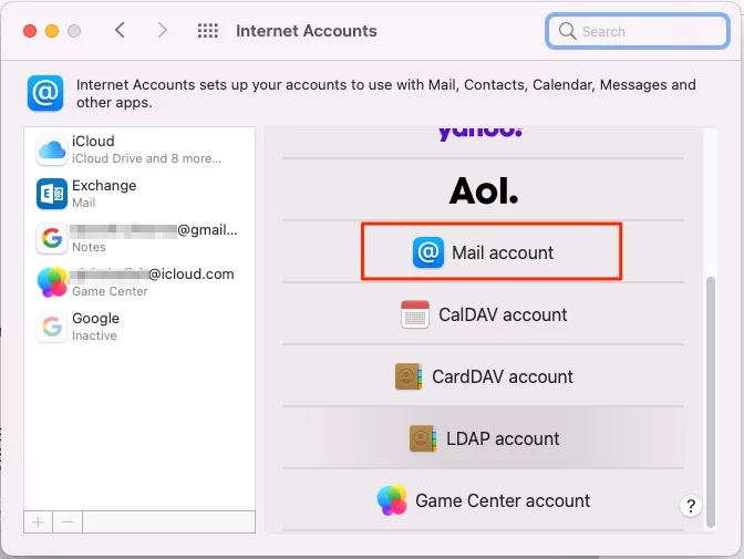 choose-mail-account-on-mac-mail-preferences