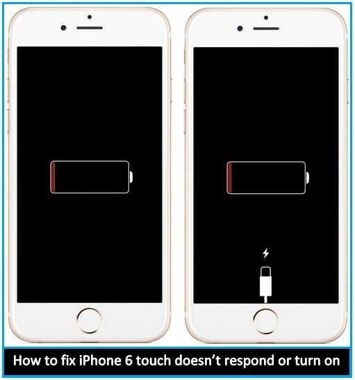 Alternate Steps to fix iPhone 6 touch doesn’t respond or turn on: 6 Plus