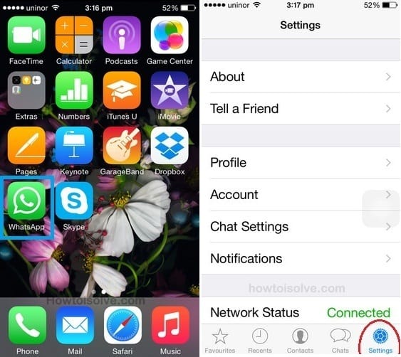 How To Change Whatsapp Chat Background Wallpaper On Iphone