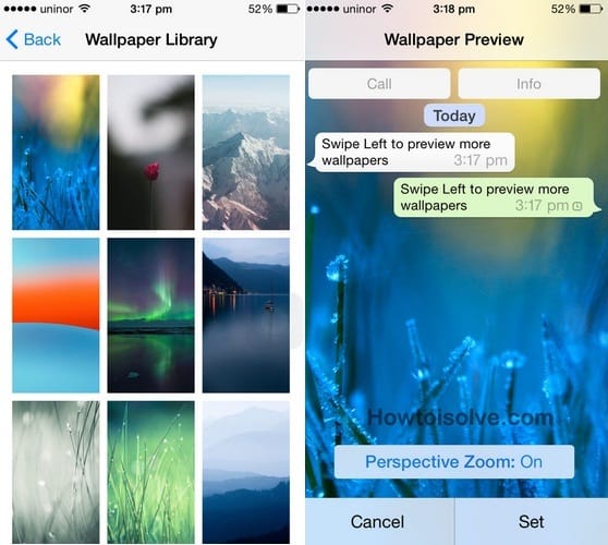 How to Change Chat wallpaper in WhatsApp on iOS 8