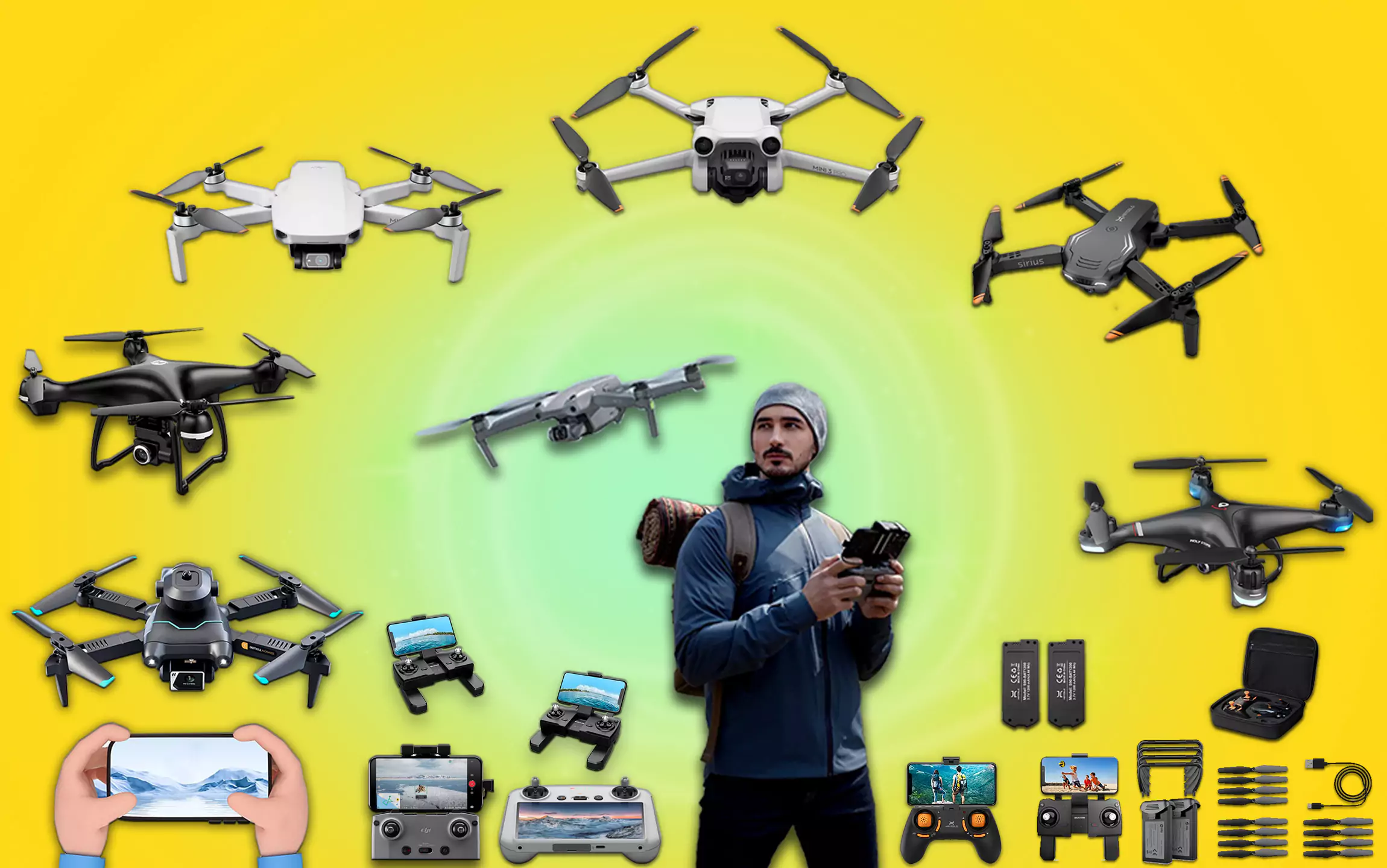 best-drones-with-camera-iphone-supported
