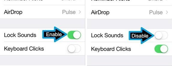 How to Turn off or Disable Keyboard Click sound on iPhone 6, iPhone 6 Plus, iPad Air 2