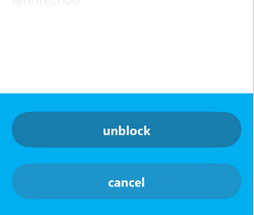 how to unblock user or contact on Skype iPhone, iOS 8, iOS 9