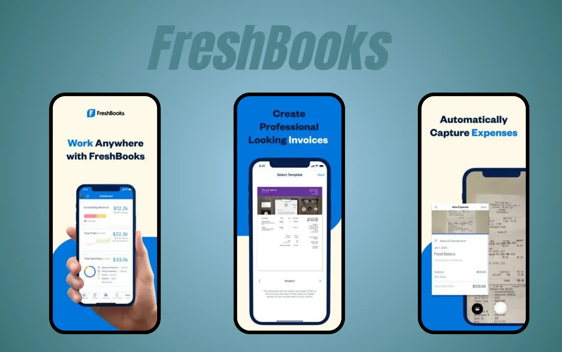 FreshBooks invoice App for iPhone