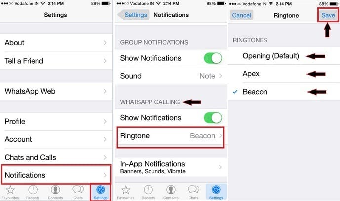  Der beste Weg, um den WhatsApp-Klingelton auf dem iPhone 6, 6 Plus zu ändern