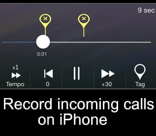 How to record incoming calls on iPhone 6